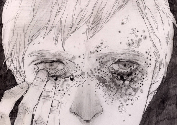 鉛筆画