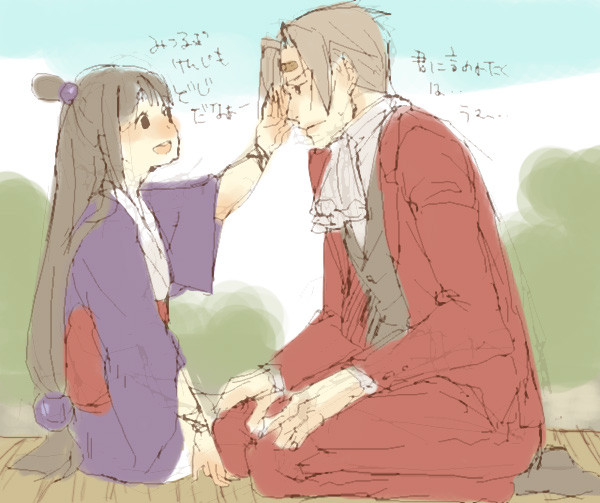 【逆転裁判】突然のみつまよ【絵茶ログ】