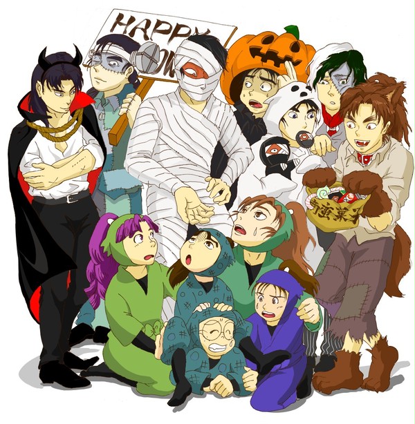 ハロウィンだから遊びにきたよ伊作くん