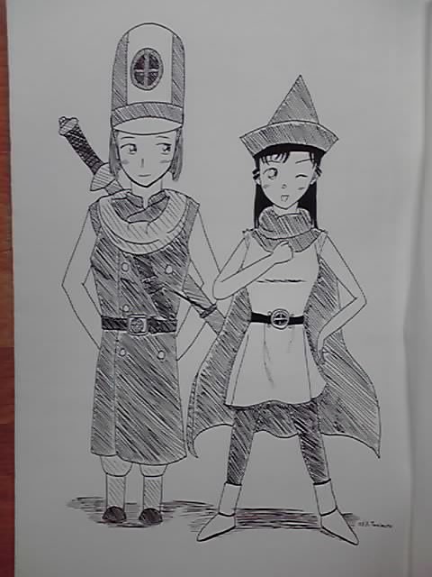 「CONAN QUEST」よりドラクエⅣコスプレ鈴木園子と毛利蘭