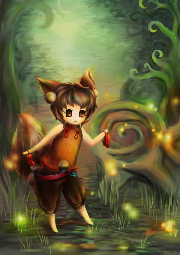 森の少年(?