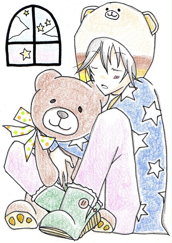 くまさんとしらいしくん。