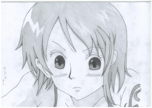 ナミ　描いてみた