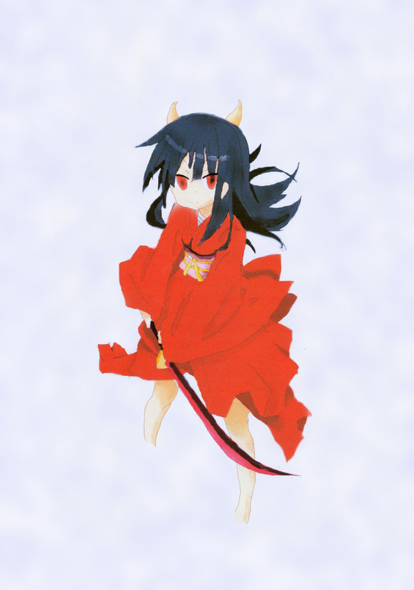 【初ＰＣイラスト】鬼姫（キキ）【オリジナル】