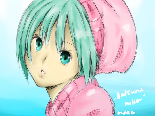 初音ミク の いたずら書き。。。