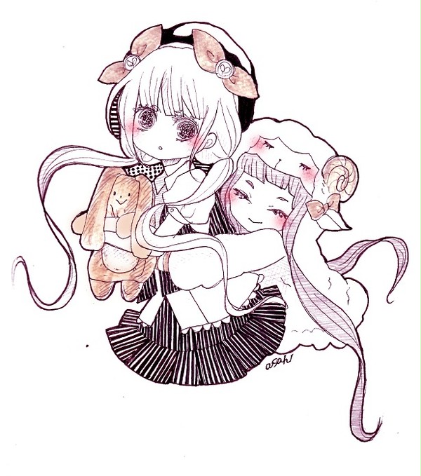 杏と仁奈