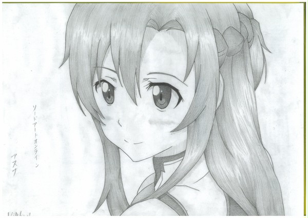 アスナ　描いてみた