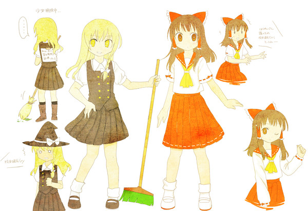 東方女学生