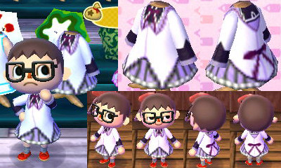 とびだせどうぶつの森　魔法少女ほむら衣装
