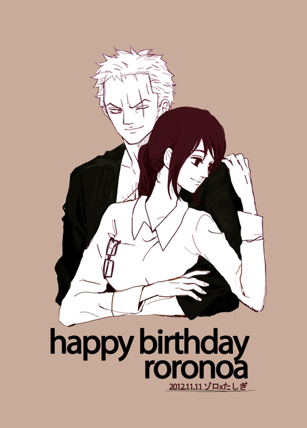Happy birthday zoro