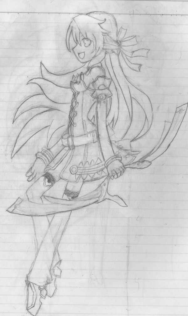 エルソード　レナSR描いてみた