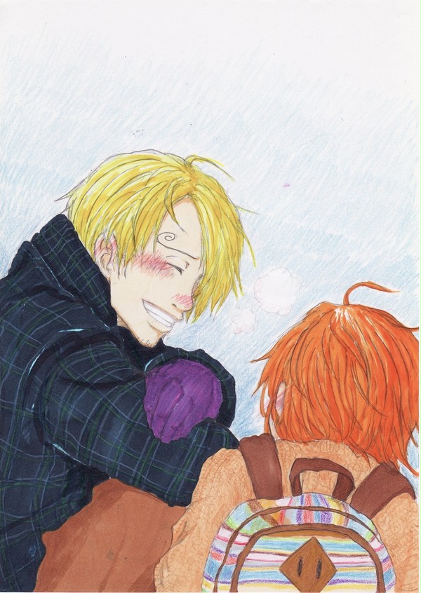 仲直りの瞬間。