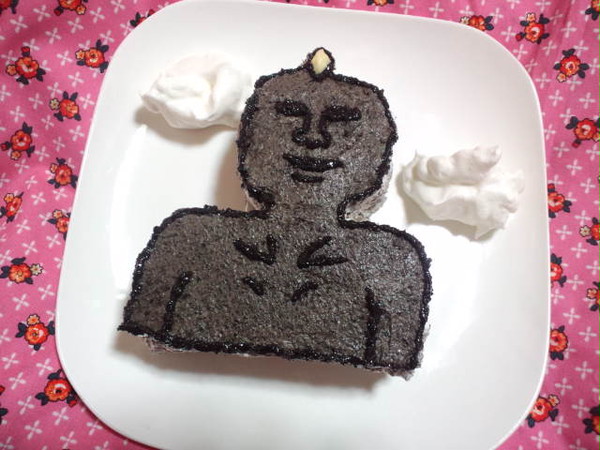 ワンリキーの黒ゴマケーキ