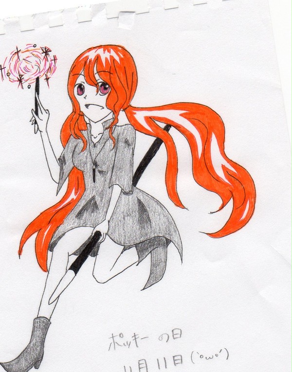 ポッキーの魔女っ子