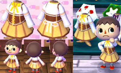 とびだせどうぶつの森　魔法少女マミ+さやか+紅莉栖　衣装