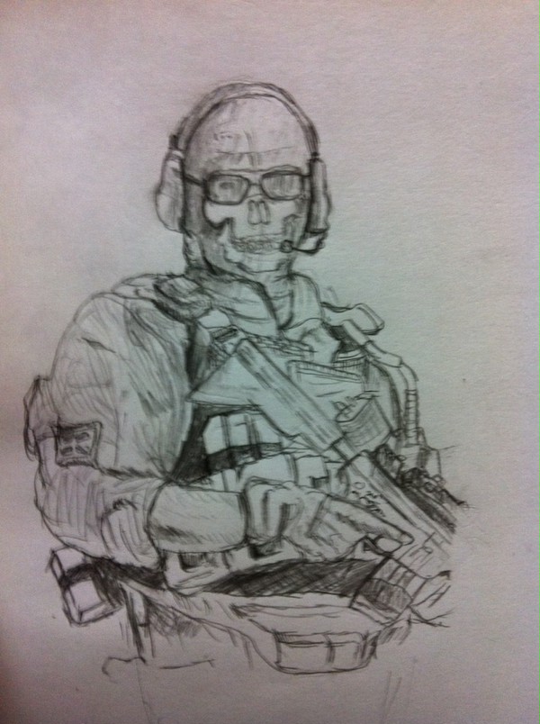 ゴースト COD MW2より