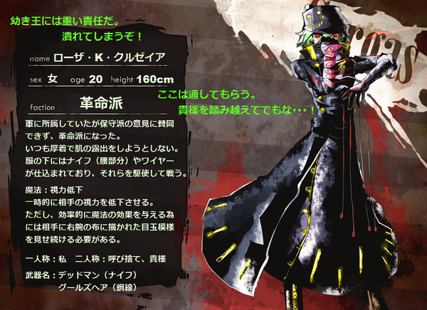 【絵師軍人化】ローザ・K・クルゼイア