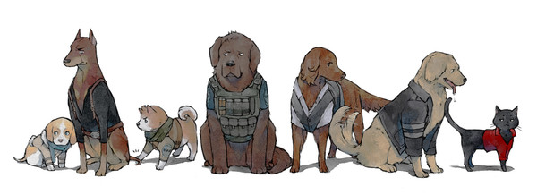 Resident Evil dogs