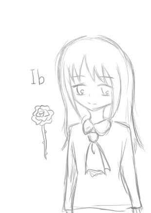 【Ib】下描き【描いてみた】
