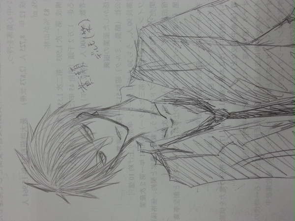 初めて？黄瀬君描いた