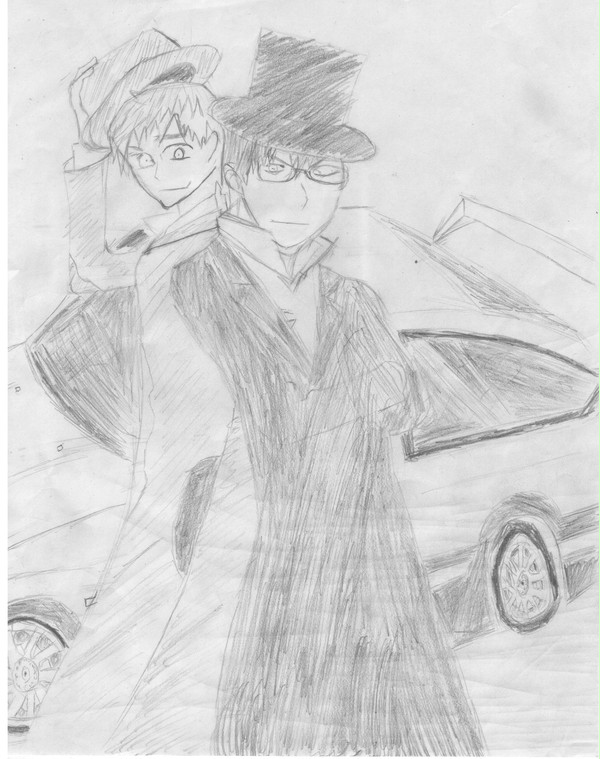 虚構の王連載終了記念イラスト