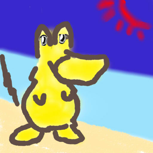 孤独なアヒル