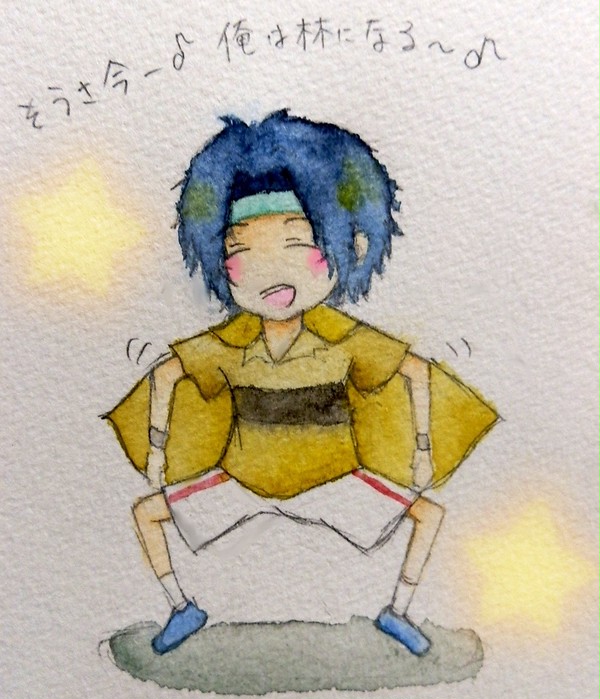 コウモリおったぞー！　落書き