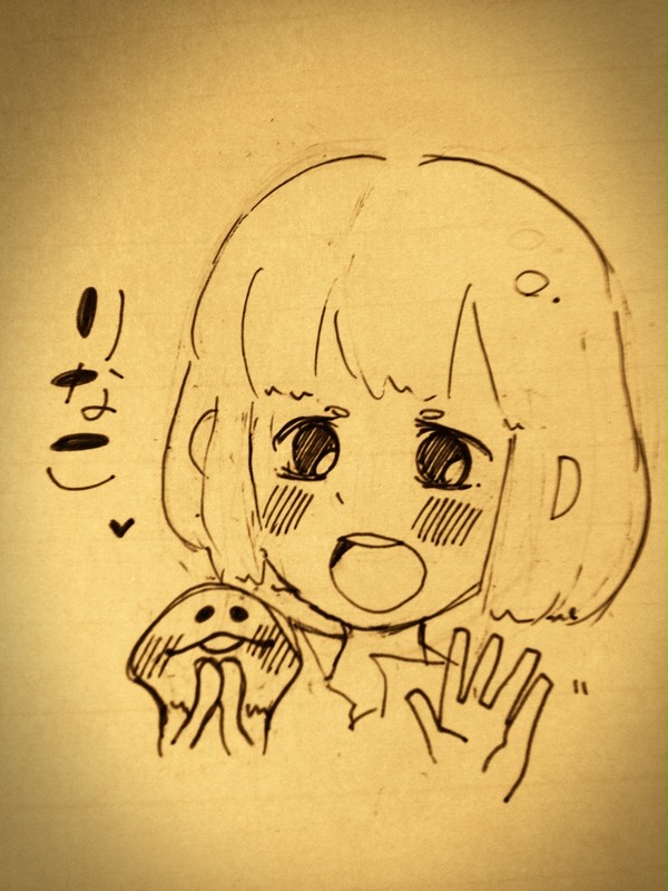 フォロワーさん描いてみた/りなこ