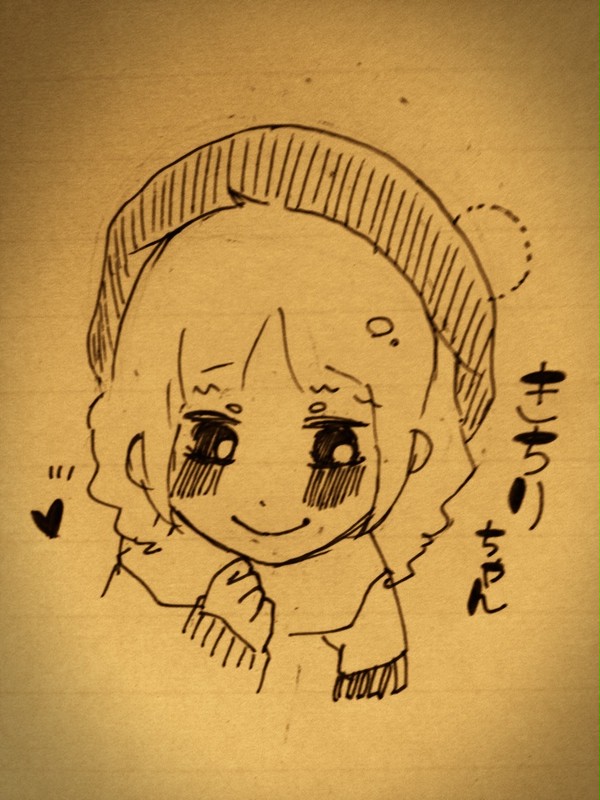 フォロワーさん描いてみた/きちりちゃん