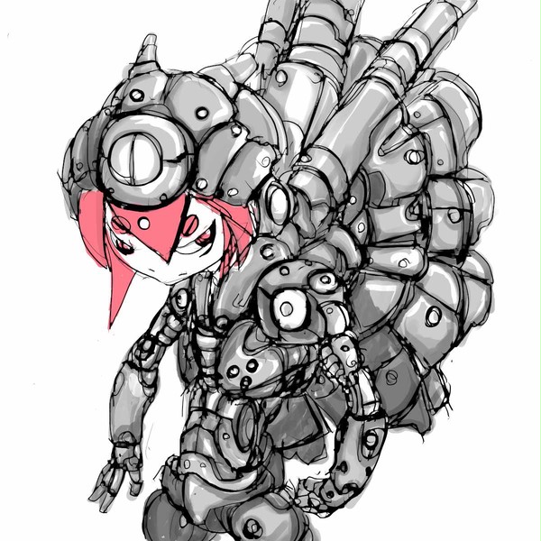 速いメカ子