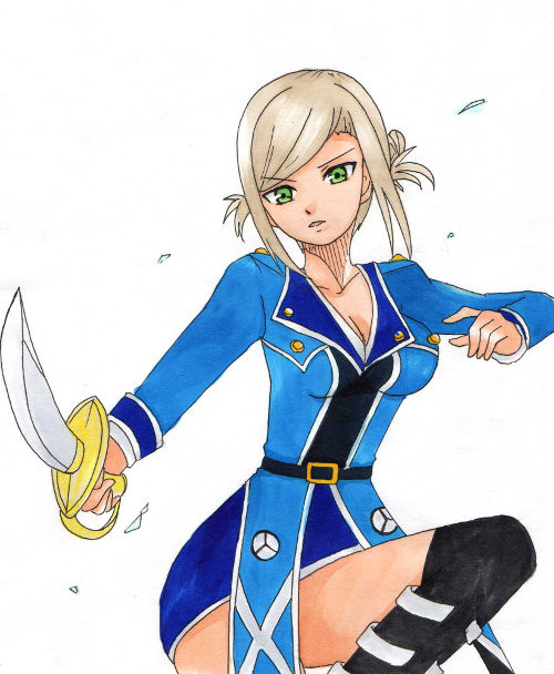 初淡島さん描いてみた