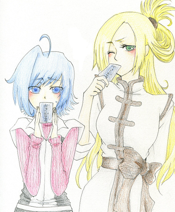 アイチとコーリンちゃん
