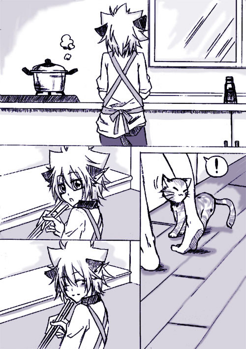 【アラツナぬこ】ひだまりのなかで