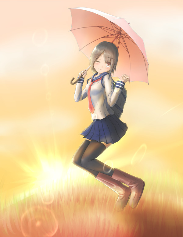 無邪気に跳ねて頂いた