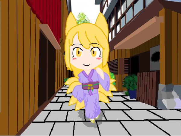 稲荷さん in 小道