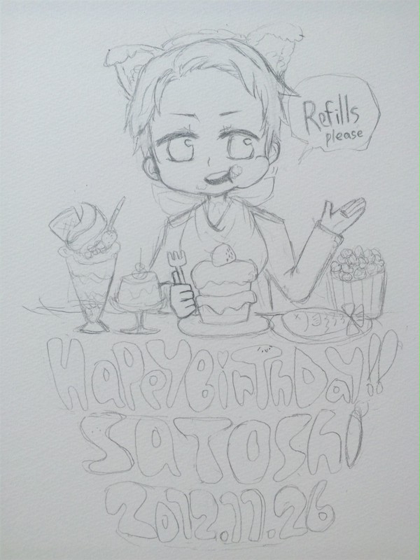 祝お誕生日(´･∀･｀)