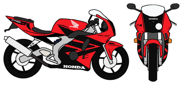 CBR250RR用デカール