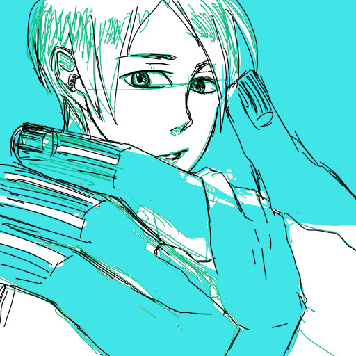 進撃落書き