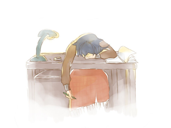 明日はテスト