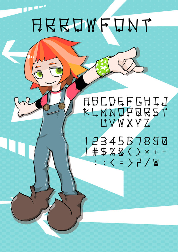 ARROW FONT