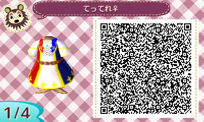 【とび森】テッテレ王子風ｗ【QRコード】