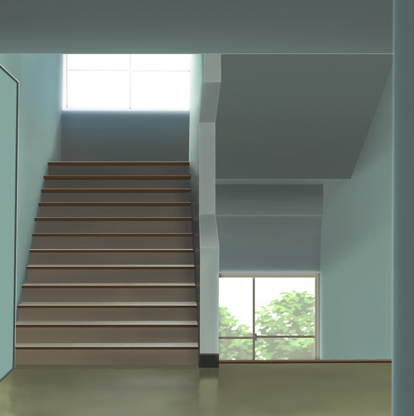 学校の階段