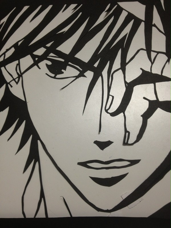 【切り絵】白石蔵之介