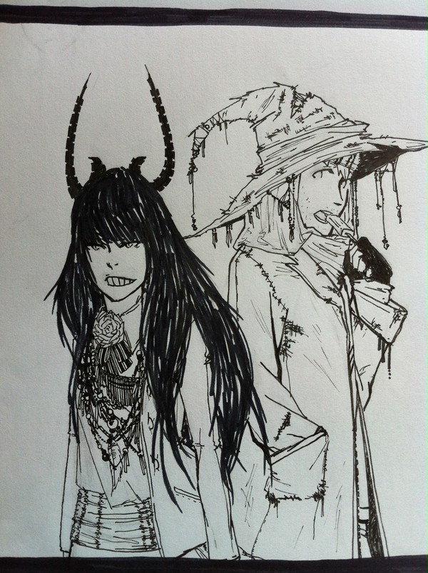 the lady dragon and her friend