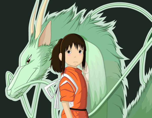 [ペイントとマウス]千と千尋の神隠し
