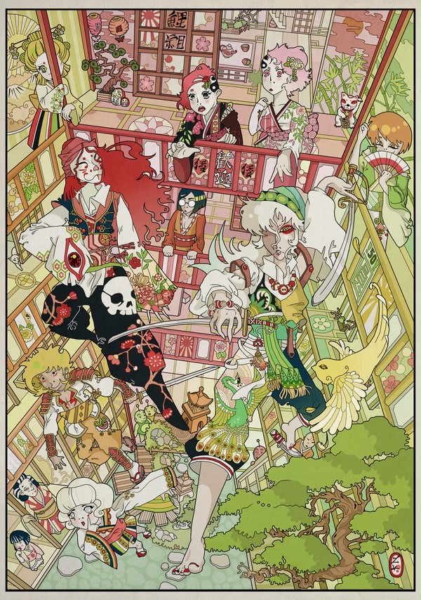 外人 100 Drunken Berserkers