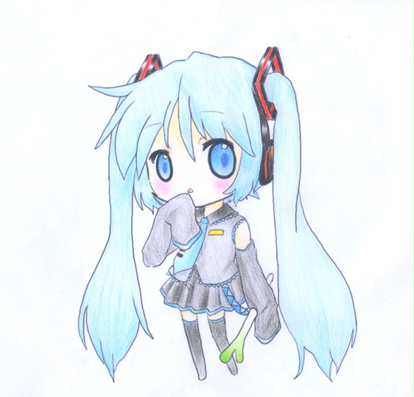 初音ミク ♪ 【塗らせて頂きました】