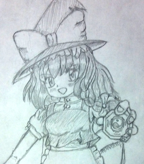手描き魔理沙さん