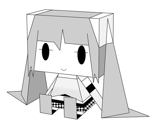 グラフィグ風ミス・モノクローム