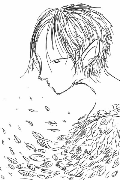 Elf Boy with Wings